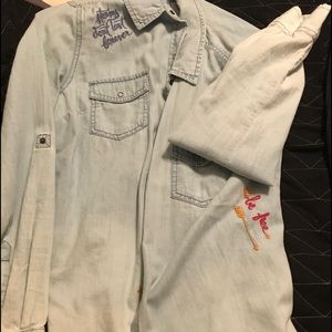 Thin  soft  jean jacket